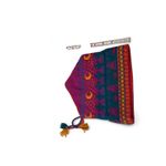 Vintage Hap Cap Mountain Lady 1980's 80's knitted beanie hat Toque Knit Photo 4