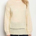 Very J Cream Sweater LARGE Photo 1