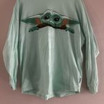Disney Star Wars Baby Yoda Mint Green Sweatshirt Photo 1