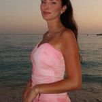 ZARA  mesh Pink Strapless Dress corset midi maxi bodycon evening party  Photo 1