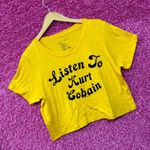 Kurt Cobain Nirvana crop top size XL Photo 2