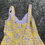 Kate Spade  Floral Organza Dress in Lilac/Yellow, Size 4​​​ Photo 4