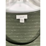 Pure Jill Women's Striped Pullover Long Sleeve Dress Olive Green Size Medium Photo 1