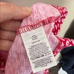 Boden red floral mini tea dress Size 4P Photo 6