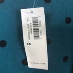 Old Navy NEW  Teal Dot Long Sleeve Shift Dress Photo 3