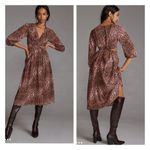 Anthropologie  Floral Cut-Out Midi Dress. Photo 3