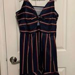 SheIn Stripe Key Hole Plus Size Dress BRAND NEW Size 1XL Photo 0