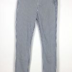 Hudson Jeans  Nico Mid Rise Skinny Vertical Stripe Photo 2