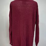 Mud Pie CLEARANCE! Burgundy Thick Sweater Dress Size L EUC Photo 1