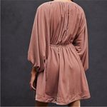 Free People -  Portia  velvet mini dress Photo 3