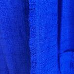 Chico's Tweed Longline Fringe Trim Jacket Cardigan 100% Cotton Size 3/LG Layering Photo 4