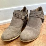 Suede Western Style ankle Boots Size 8.5 Photo 7