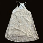 Miami Women’s Cream Lace Layered RacerBack Midi Dress Size Small Photo 12