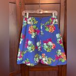 Maeve  Floral‎ Skirt with Rose Gold Accent Zippers size 4 Photo 2