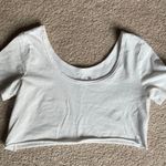 SO white cropped tee Photo 0