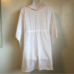 World Mkt Coverup Sheer Top White Pink Crochet Flowers Size undefined Photo 3