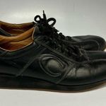 Coach leatherware sneakers black leather size 9.5 Photo 0