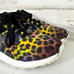 Adidas Shoes Women Size 7 ZX Flux Rainbow Animal Print Running Sneakers Athletic Photo 2