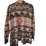 Sun & Shadow  Multicolor Geometric Cardigan Photo 1