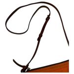 Dooney & Bourke Dooney Bourke Purse Crossbody Orange Brown Embroidered Logo Boho Classic Preppy Photo 9