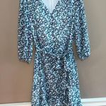 Karl Lagerfeld Women’s  Paris chiffon floral shift 3/4 sleeved mini dress Photo 2