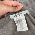 Disney  PARKS Lurex Long Sleeve Crew Neck Knit Sweater Silver Sz S Photo 3