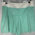 FILA Skort Size Small Mint And White Pleated Back Golf Tennis Pickleball Photo 2