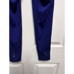 Adidas 014-009  Leggings Womens S‎ blue Climalite 3 Stripes Pants Stretch Active Photo 8