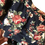 Cotton On Vintage Y2K Floral Ruffle asymmetrical Mini dress cottacore boho western spring Photo 6