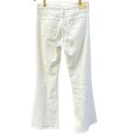 AG Adriano Goldschmied The Quinne High Rose White Flared Jeans Photo 1