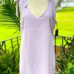 Takara  Violet Purple Eyelet Embroidered Bow Dress Photo 0