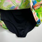 Jaclyn Smith  one Piece Swim Suit Women’s Size 14 Tropical Floral Print Lillies Photo 3