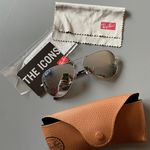 Ray-Ban Silver Aviator Sunglasses Photo 0