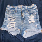 American Eagle  Jean Shorts High-Rise Distressed Photo 0