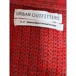 Urban Outfitters  Women's Red Knit V Neck Long Sleeve Crop Cardigan Sweater Top S Photo 2
