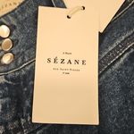 Sézane 💕SEZANE💕 Sama High Waisted Tapered Jeans ~ Blue Denim 36 EU = US 4 NWT Photo 14