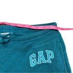 Gap logo Fleece Jogger Sweatpants Teal Medium Photo 3