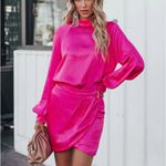 VICI  | Take A Chance On Love Satin Blouse Photo 2