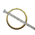 Coach Bangle Bracelet Gold Aubergine Photo 4