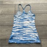 Nike  Size Small Dri-Fit Blue and White Tie Dye Athletic Tank Top. Photo 6