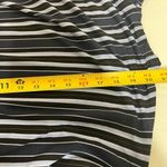 Reiss Dillion Stripe Print Blue Drape Top Large Women Photo 6