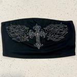 Romwe Set of 2 Bandeau Tube Tops - Size: Medium Photo 5