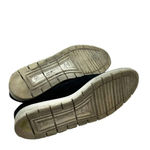 Aquatalia ‎ Slip On Sneakers Loafer Lug Sole Leather Suede Black Size US 9 Photo 7