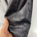 Vintage AB FLIP HOLM black leather double breasted jacket unisex street wear Size M Photo 4