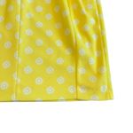 Calvin Klein Yellow Floral Print Sheath Dress Sunflower Sleeveless Size 12 Women Photo 7