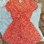 Princess Polly Red Tie Romper Photo 0