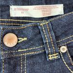 No Boundaries  11 Flare Wide Leg Jeans Dark Wash Denim Photo 3