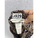 Melrose Studio Women's Pull On Pants Tribal Print Large Drawstring Brown Vintage Photo 3