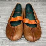 Wonders leather brown and orange shoes flats size 37 / 6 Photo 2