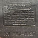 Coach ‎ Crossbody Bag Black Leather Turnlock Closure Vintage Small Purse Photo 9